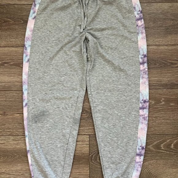 SPLENDID Purple Gray Tie Dye Jogger Jersey Lounge Pants Size Medium - Picture 2 of 10